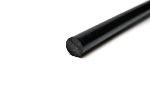 Полиацеталь черный стержень ПОМ-С Ф 20 мм (L=1000 мм, ~0,5 кг) фото 2